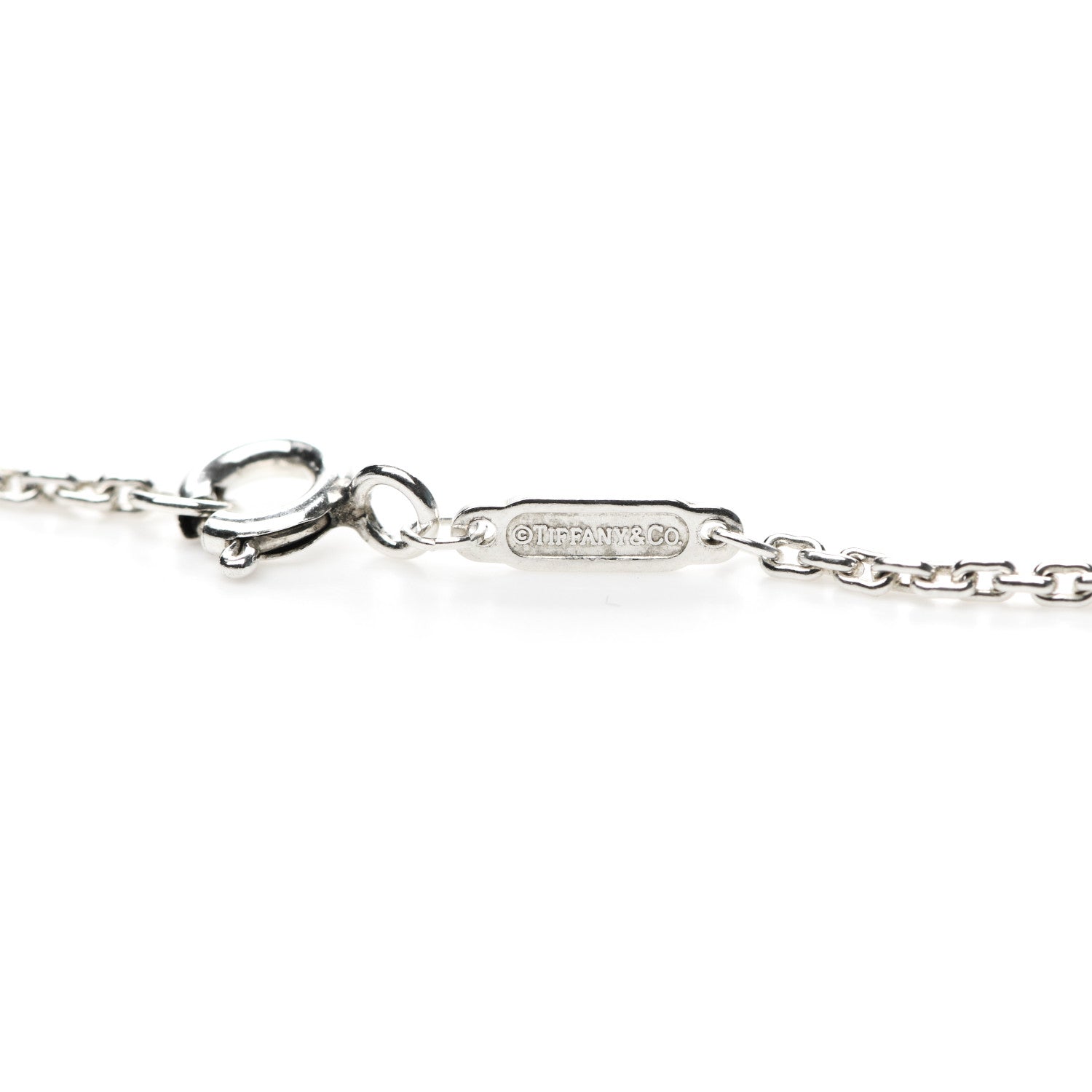 Tiffany Sterling Silver Cultured Pearl Link HardWear Necklace 5 of 7