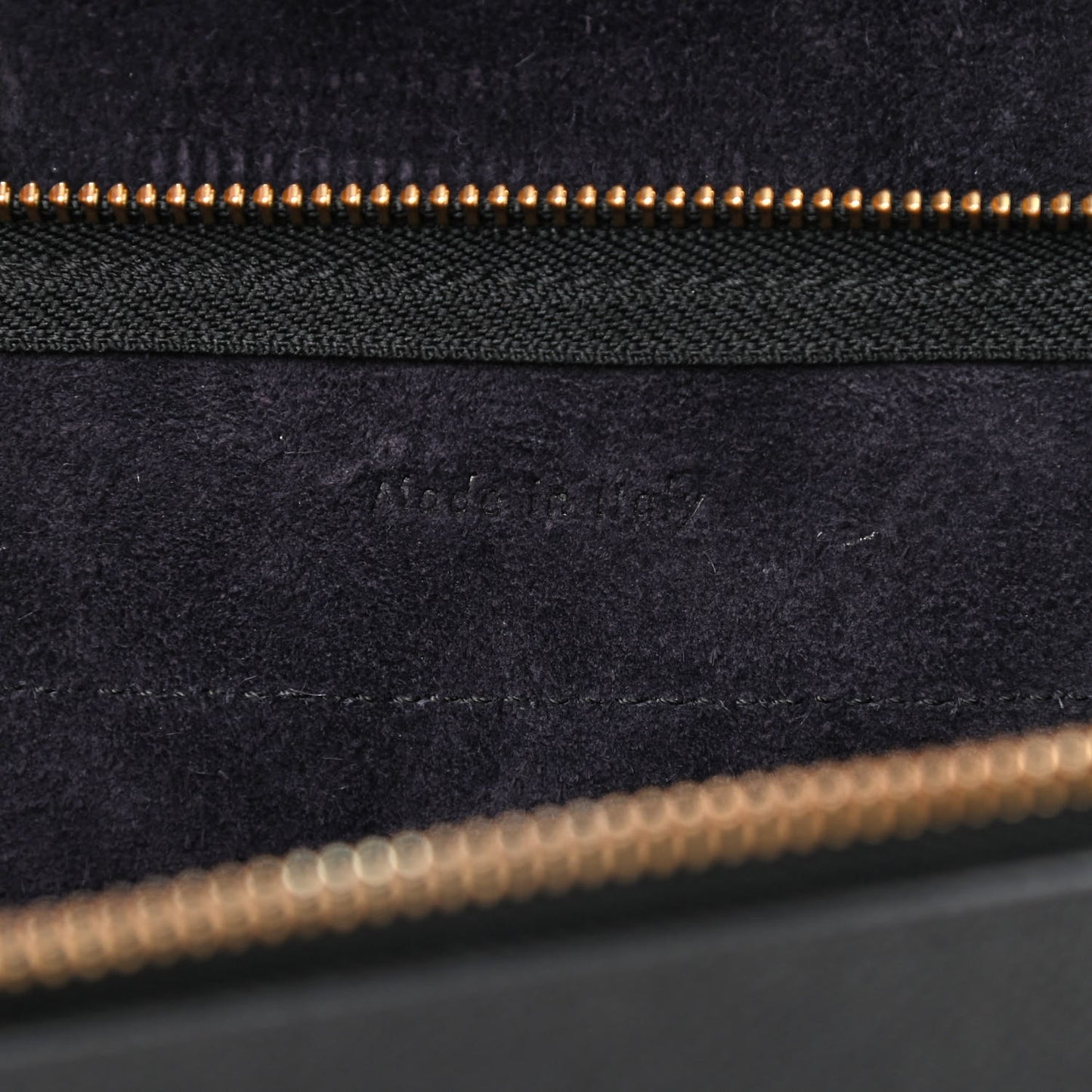 Grained Calfskin Nano Belt Bag Black