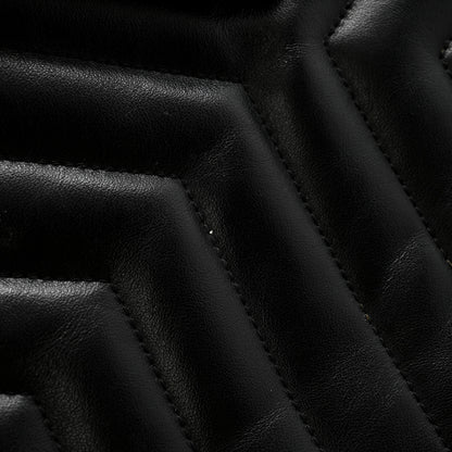 Saint Laurent Calfskin Y Quilted Monogram Loulou Document Holder Black 25 of 25