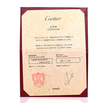 Cartier 18K Yellow Gold 3.5mm LOVE Wedding Band Ring 51 5.75 5 of 5