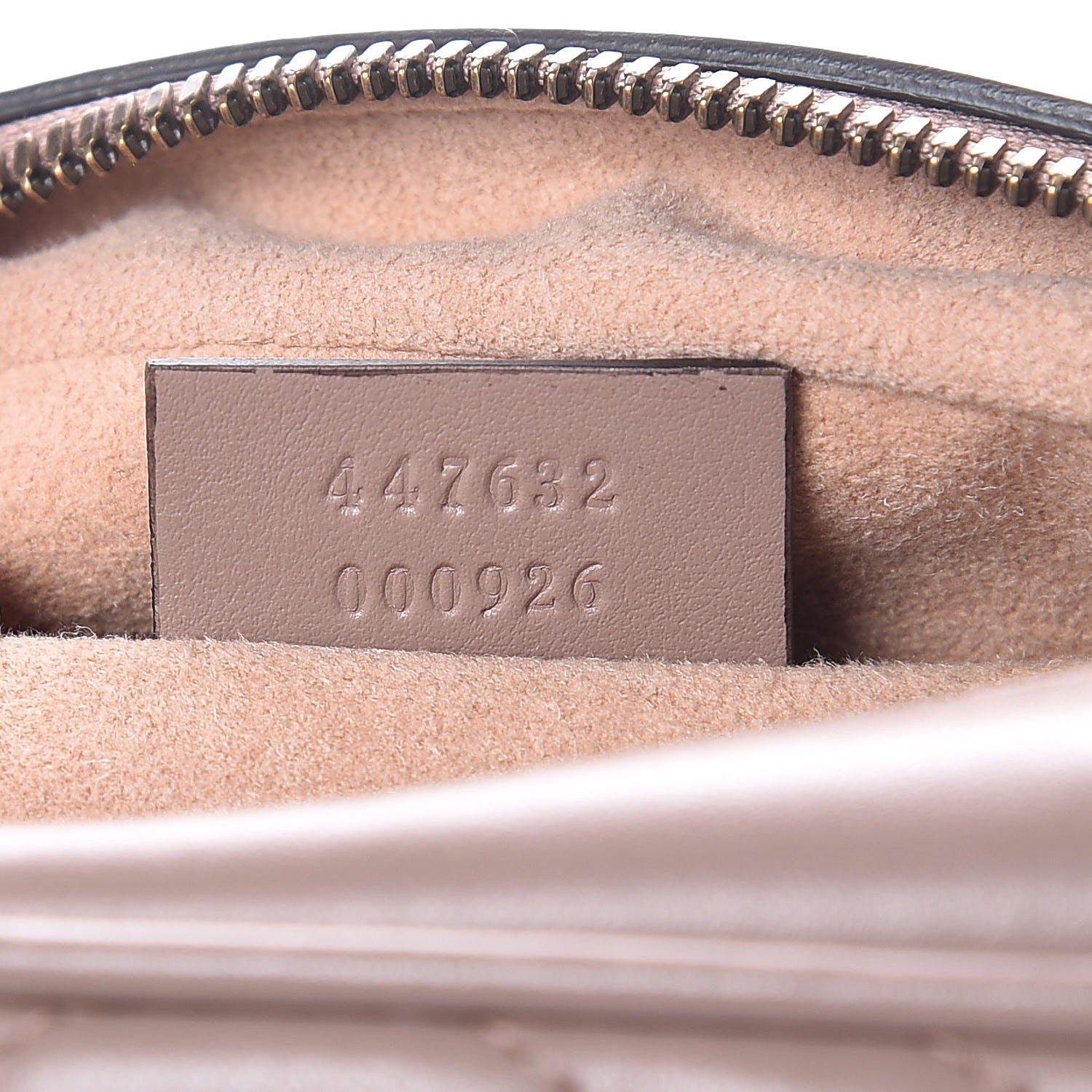 Gucci Calfskin Matelasse Small GG Marmont Chain Shoulder Bag Taupe 7 of 8