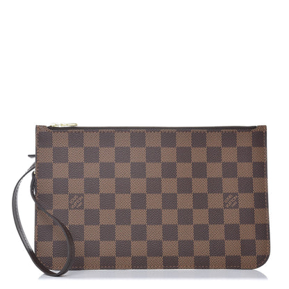 Louis Vuitton Damier Ebene Neverfull MM GM Pochette 1 of 8