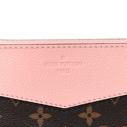 Louis Vuitton Monogram Daily Pouch Rose Poudre 8 of 10