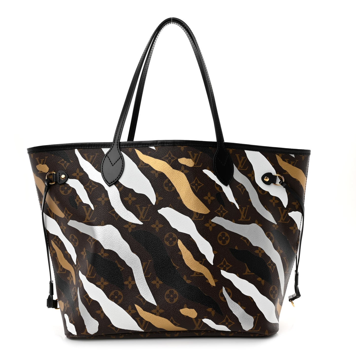 x LoL Monogram Neverfull MM Gold Silver