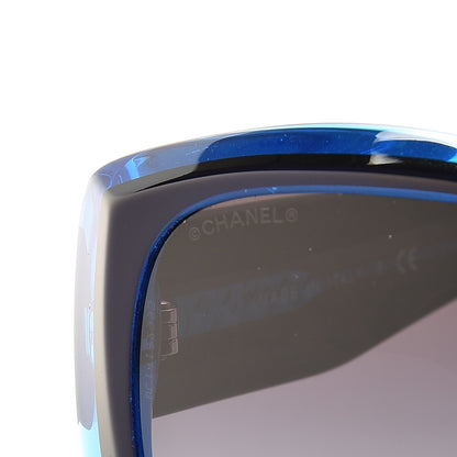 Chanel Mother of Pearl CC Sunglasses 5227-H Blue 8 of 9