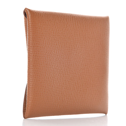 Hermes Epsom Bastia Coin Purse Gold 3 of 8