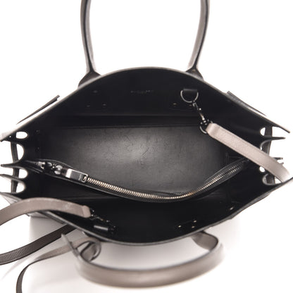 Saint Laurent Grained Calfskin Small Sac De Jour Fog 5 of 12