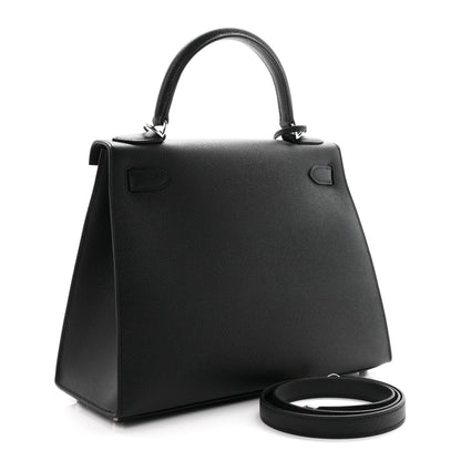 Hermes Epsom Kelly Sellier 28 Black 3 of 11