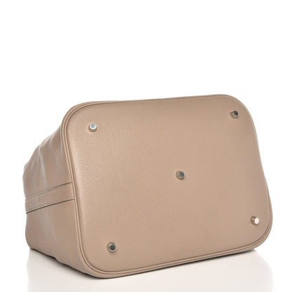 Hermes Taurillon Clemence Picotin TGM Gris Tourterelle 4 of 9