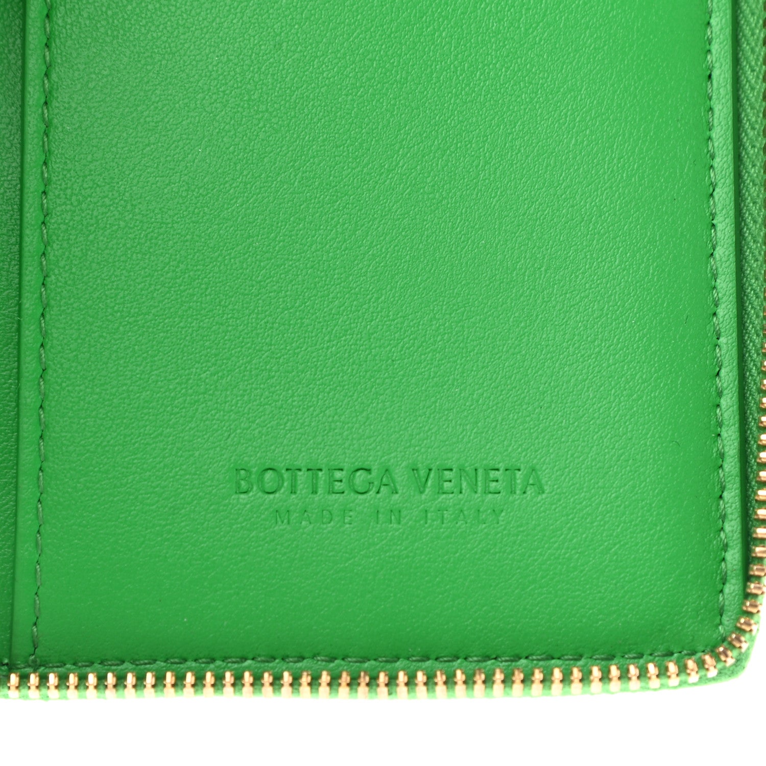 Bottega Veneta Nappa Maxi Intrecciato Zip Wallet Parakeet 6 of 7