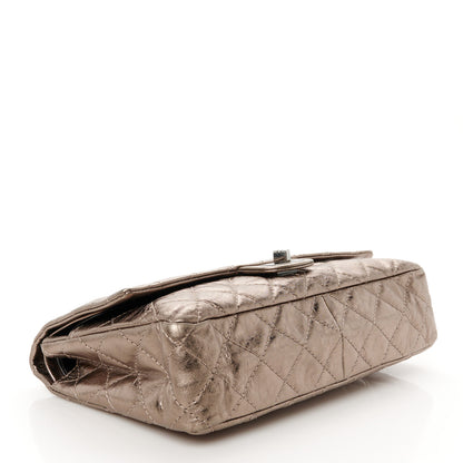 Chanel Metallic Aged Calfskin Quilted  2.55 Reissue 226 Flap Bronze 4 of 10