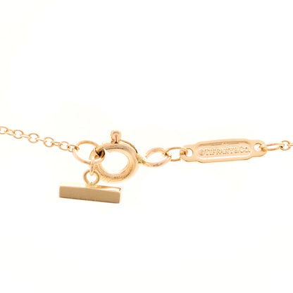 Tiffany 18K Rose Gold Large T Smile Pendant Necklace 4 of 4