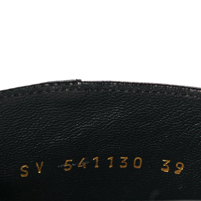 Saint Laurent Nappa Vendome Loulou Ankle Zip Boot 39 Black 8 of 8