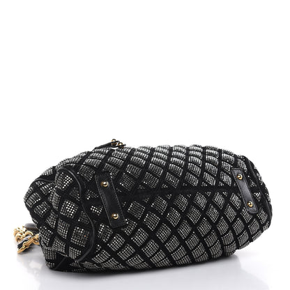 Marc Jacobs Suede Crystal Quilted Stam Black 4 of 18