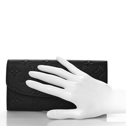 Louis Vuitton Empreinte Emilie Wallet Black Dune 2 of 10