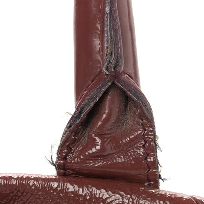 Saint Laurent Textured Patent Medium Easy Sac Dark Red 17 of 23