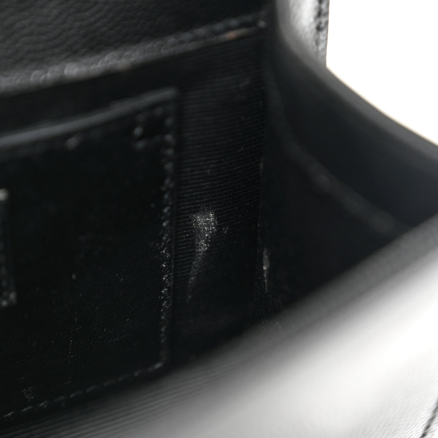 Saint Laurent Grain De Poudre Small Monogram Kate Satchel Black 11 of 11