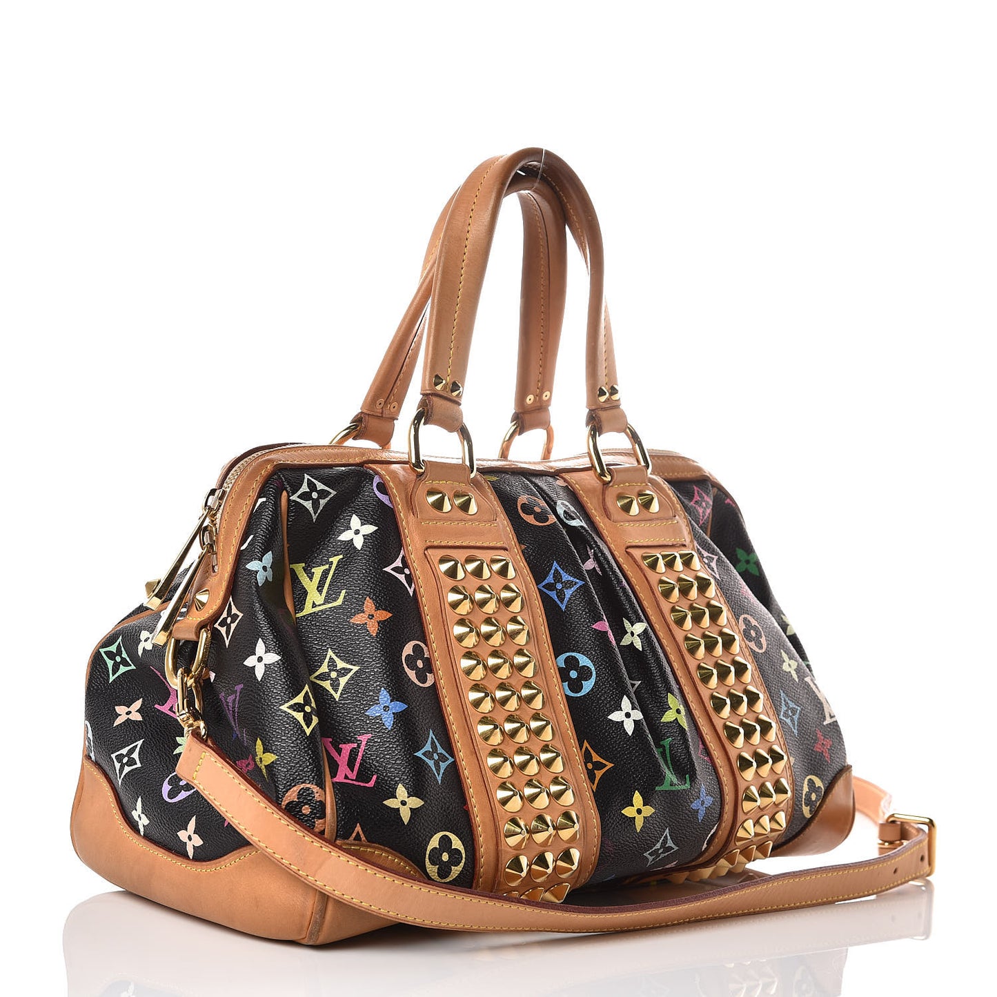 Monogram Multicolor Courtney MM Black