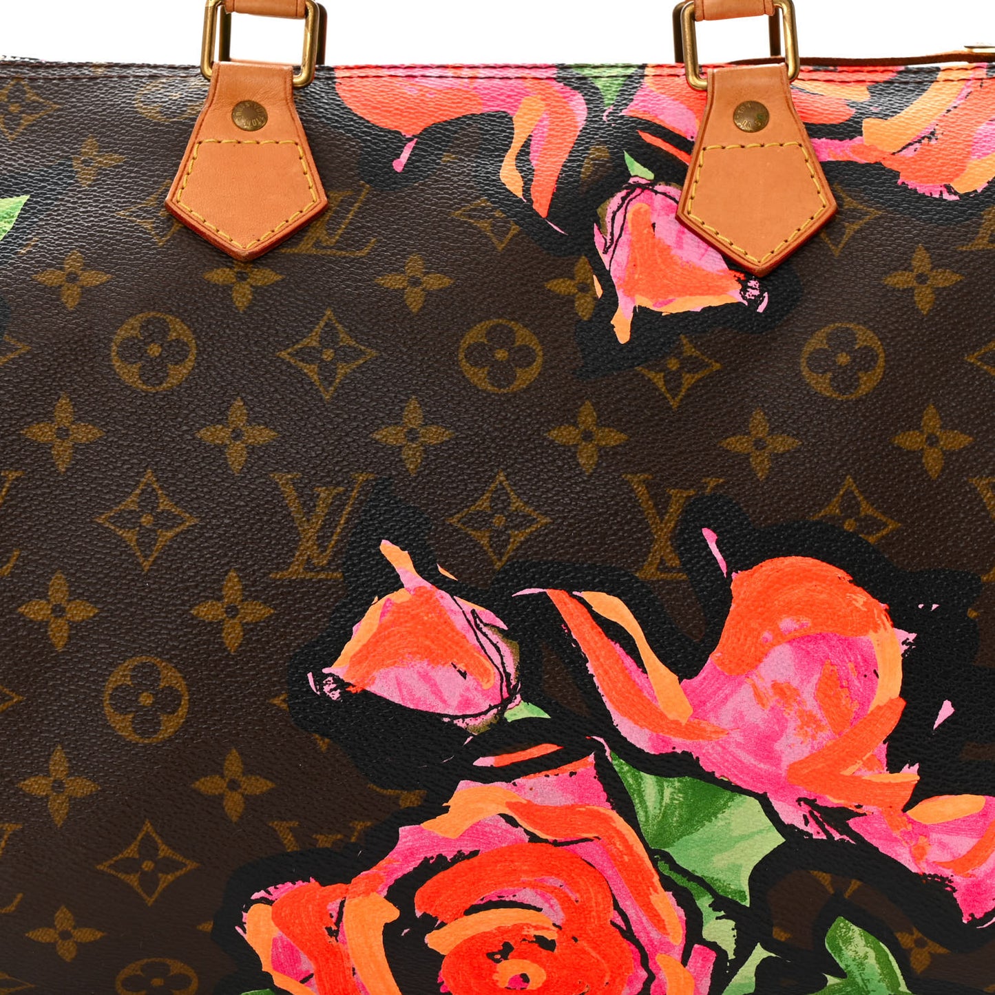 Monogram Roses Speedy 30