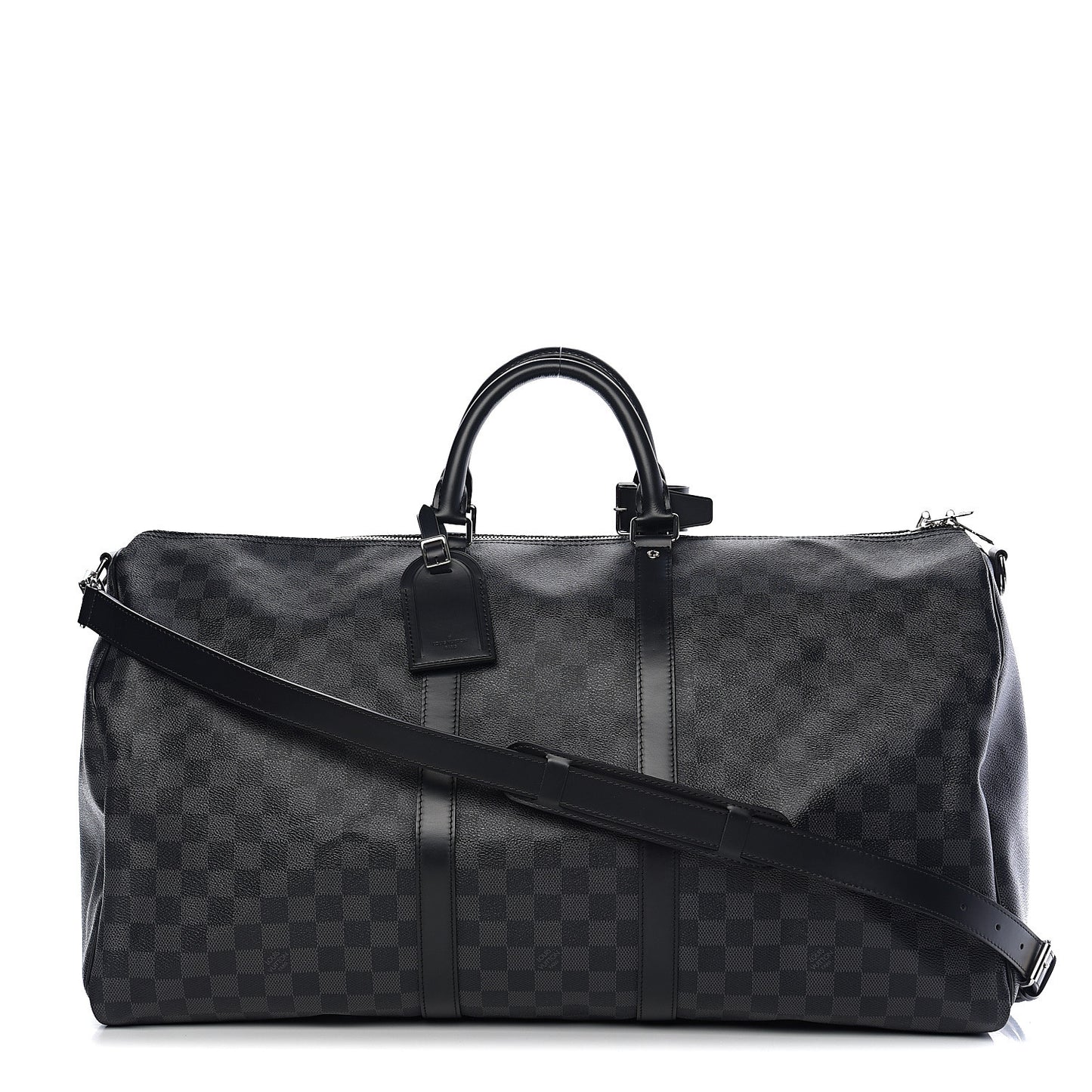 Damier Graphite Keepall Bandouliere 55