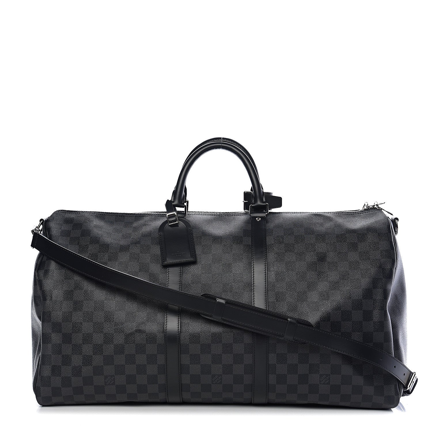 Louis Vuitton Damier Graphite Keepall Bandouliere 55 1 of 9