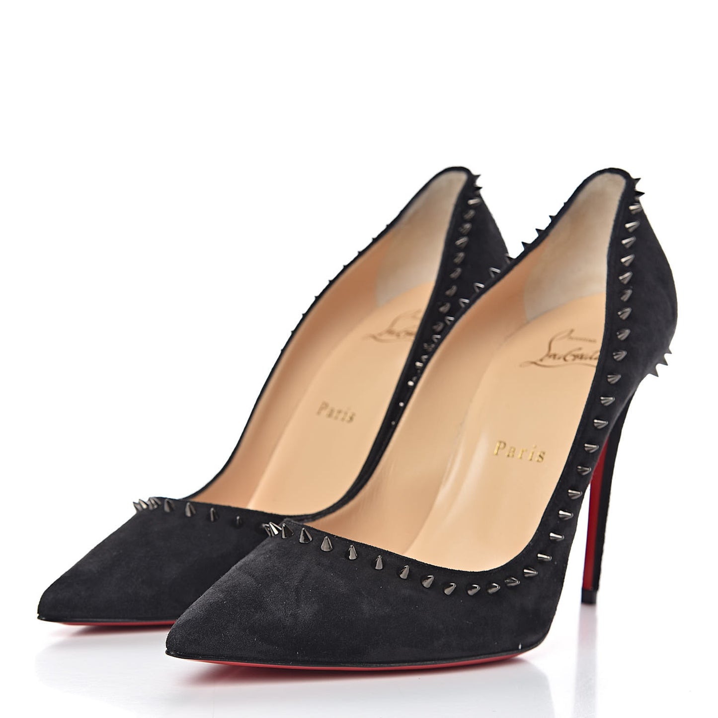 Veau Velours Anjalina 100 Pumps 38 Black