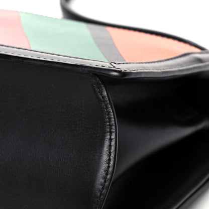 Loewe Calfskin Barcelona Striped Shoulder Bag Multicolor 10 of 15