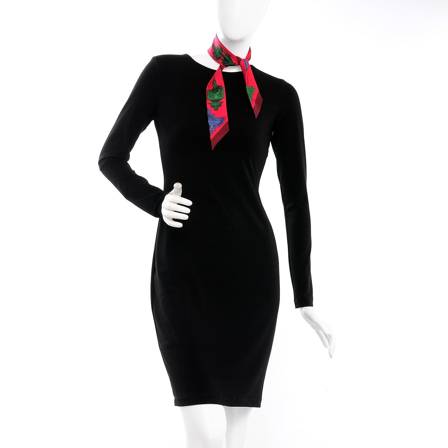 Hermes Silk Merveilleuses Lanternes Twilly Fuchsia Vert Bleu Lavande 2 of 4