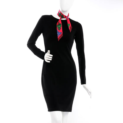 Hermes Silk Merveilleuses Lanternes Twilly Fuchsia Vert Bleu Lavande 2 of 4