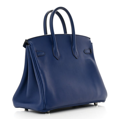 Hermes Swift Birkin 25 Bleu Saphir 3 of 18