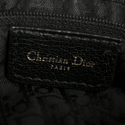 Christian Dior Calfskin Saddle Bag Black 6 of 13