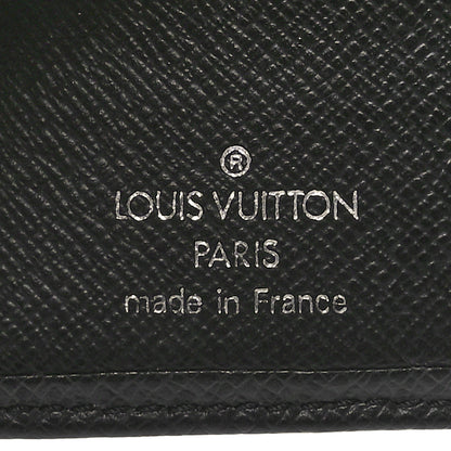 Louis Vuitton Taiga Slender Wallet Black 7 of 7