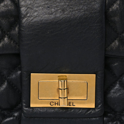 Chanel Sheepskin Mademoiselle Clutch Black 8 of 10