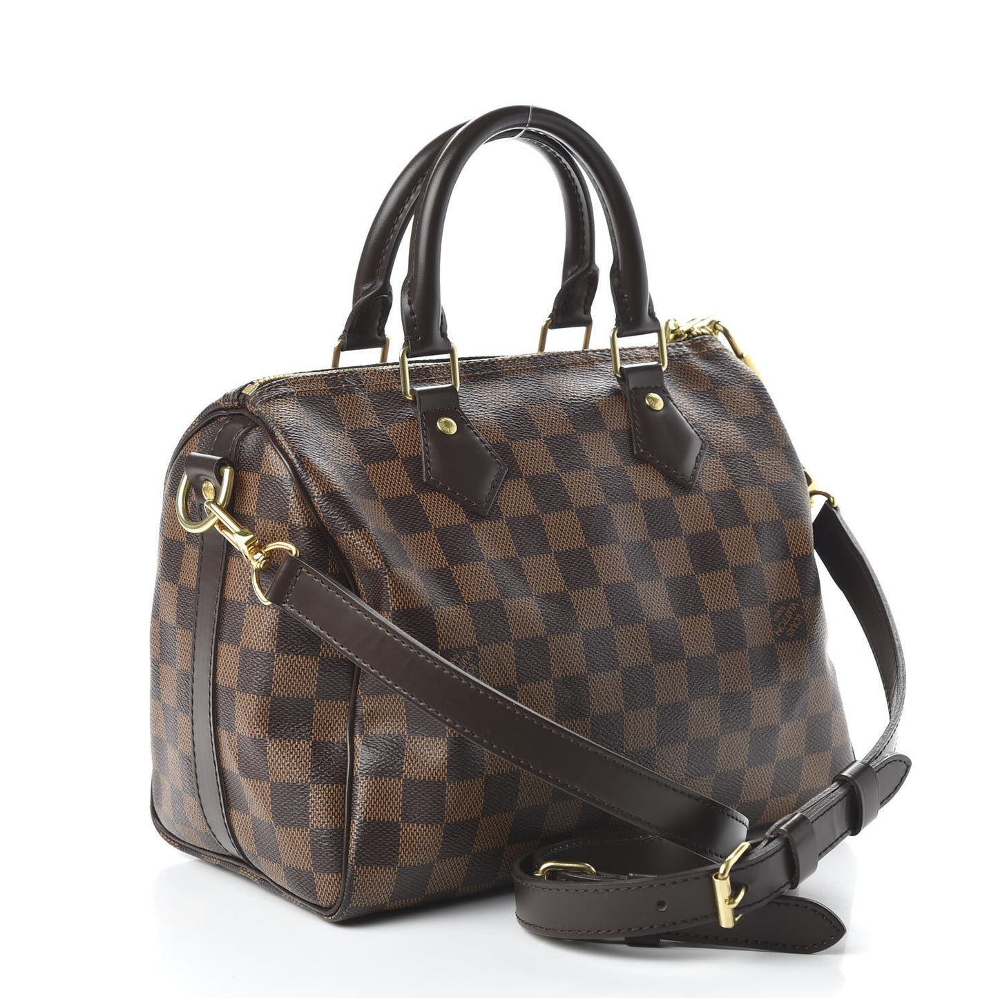 Damier Ebene Speedy Bandouliere 25