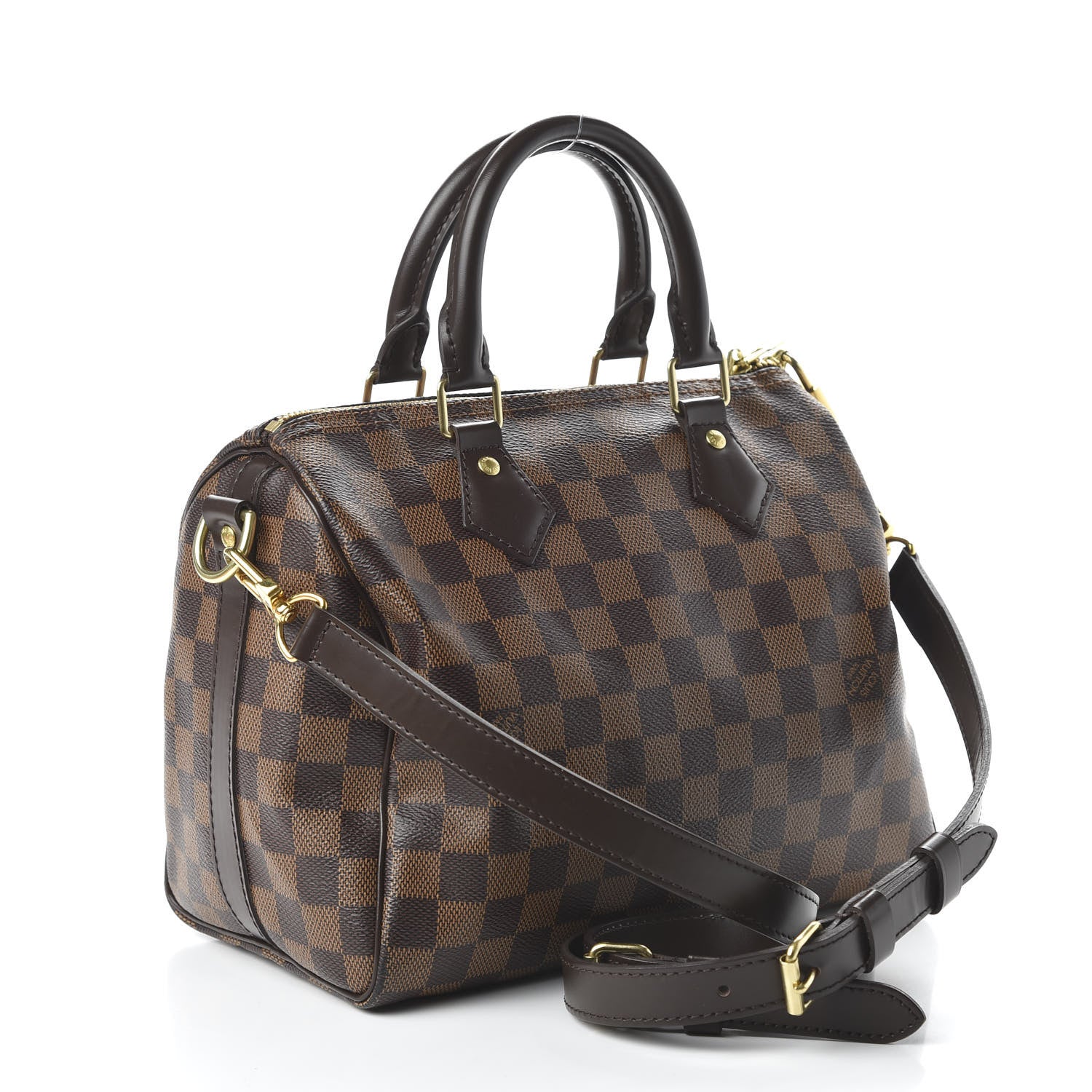 Louis Vuitton Damier Ebene Speedy Bandouliere 25 3 of 11