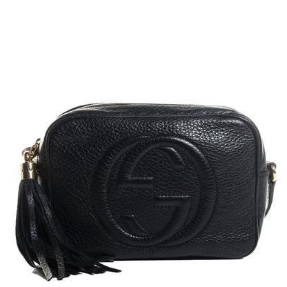 Gucci Pebbled Calfskin Small Soho Disco Bag Black 1 of 9