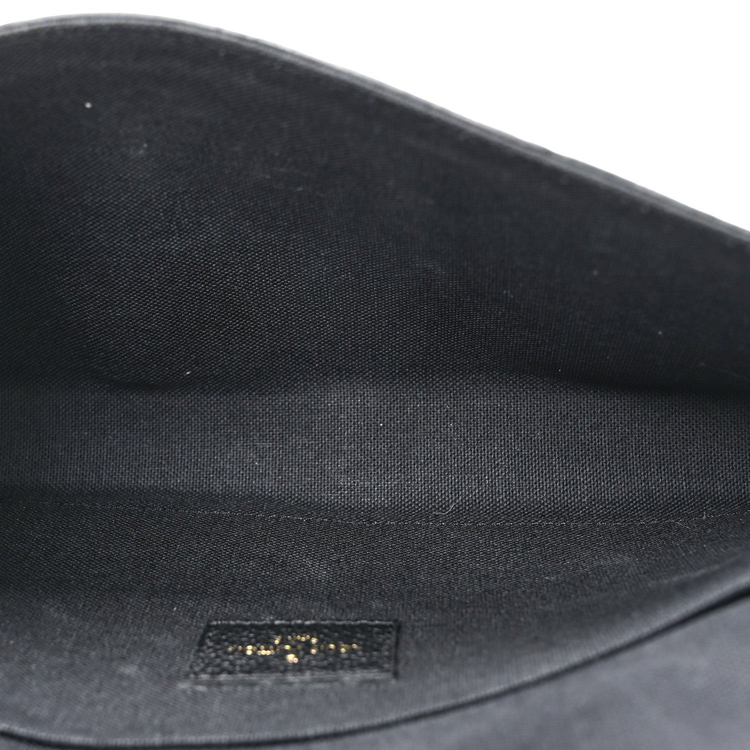 Louis Vuitton Empreinte Pochette Felicie Chain Wallet Black 6 of 12