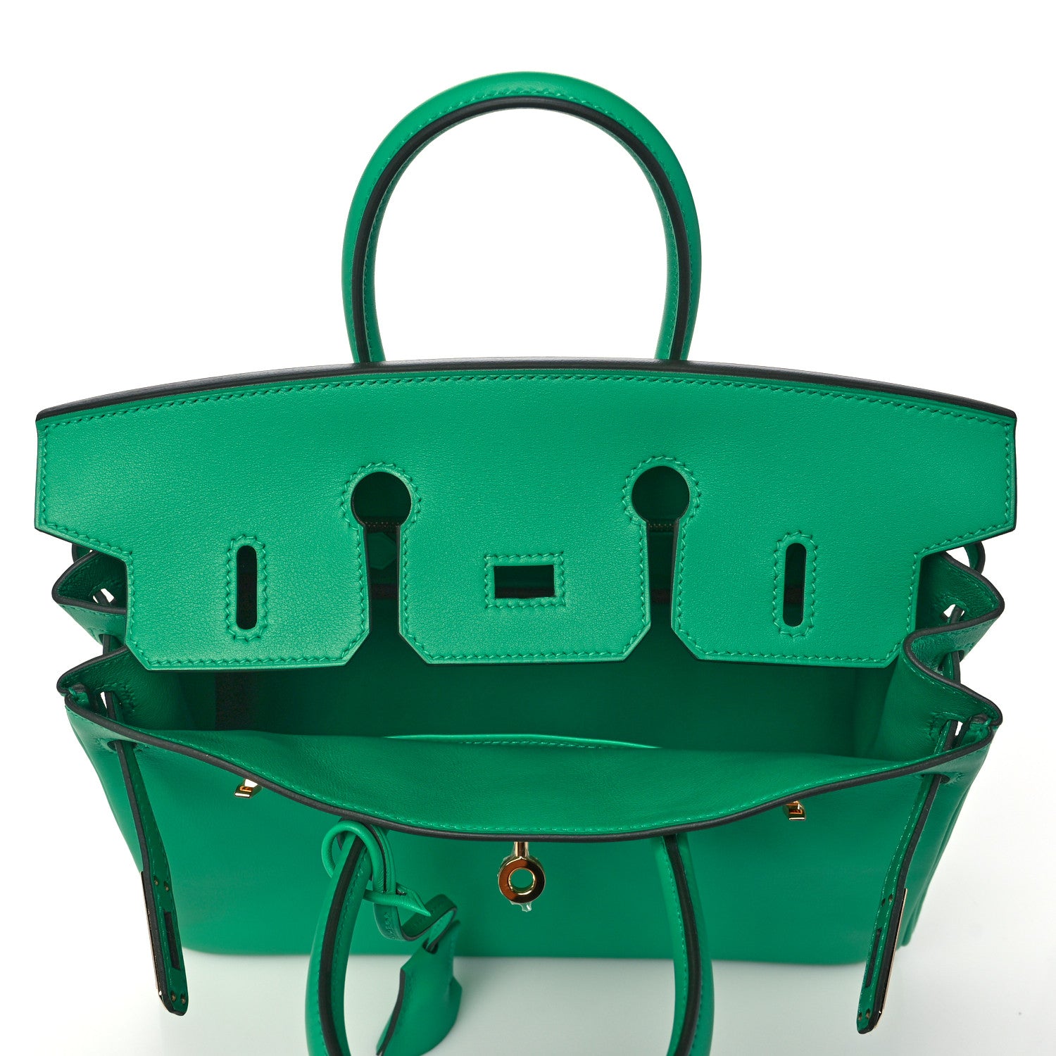 Hermes Swift Birkin 25 Menthe 18 of 35