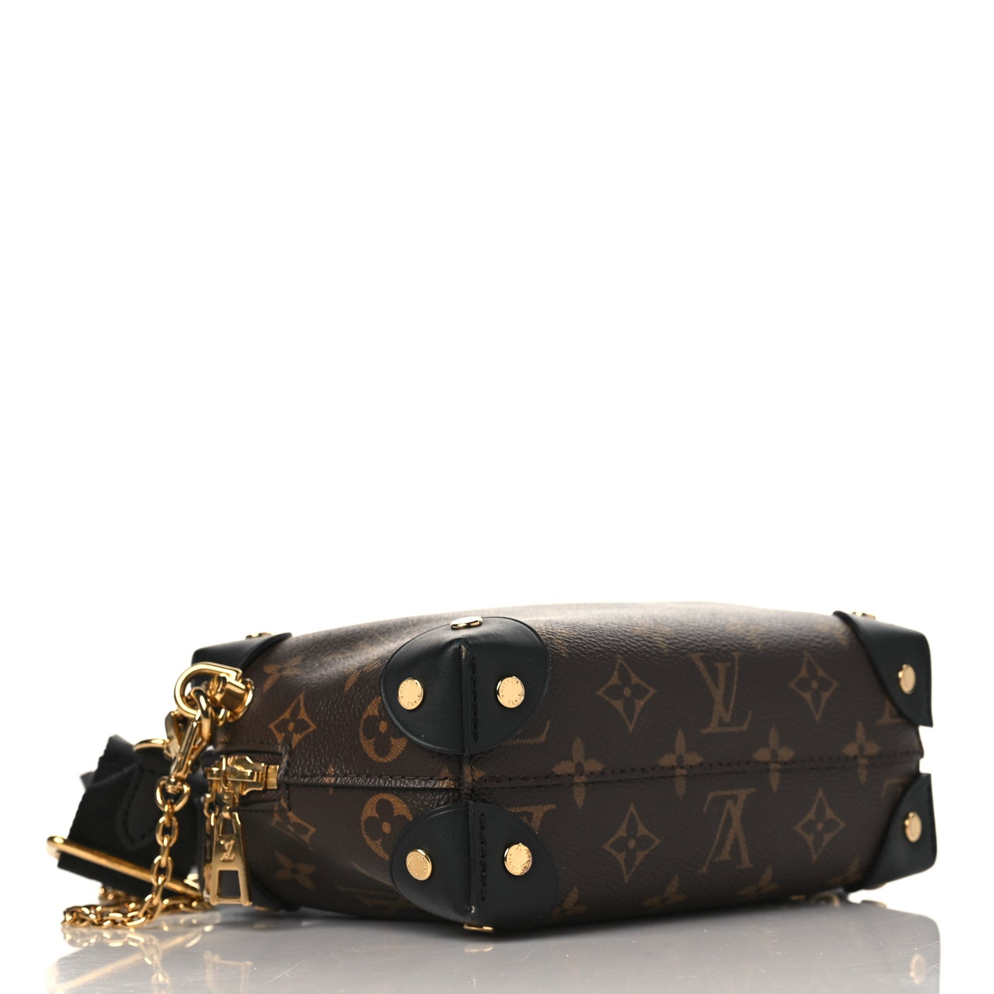 Monogram Petite Malle Souple Black