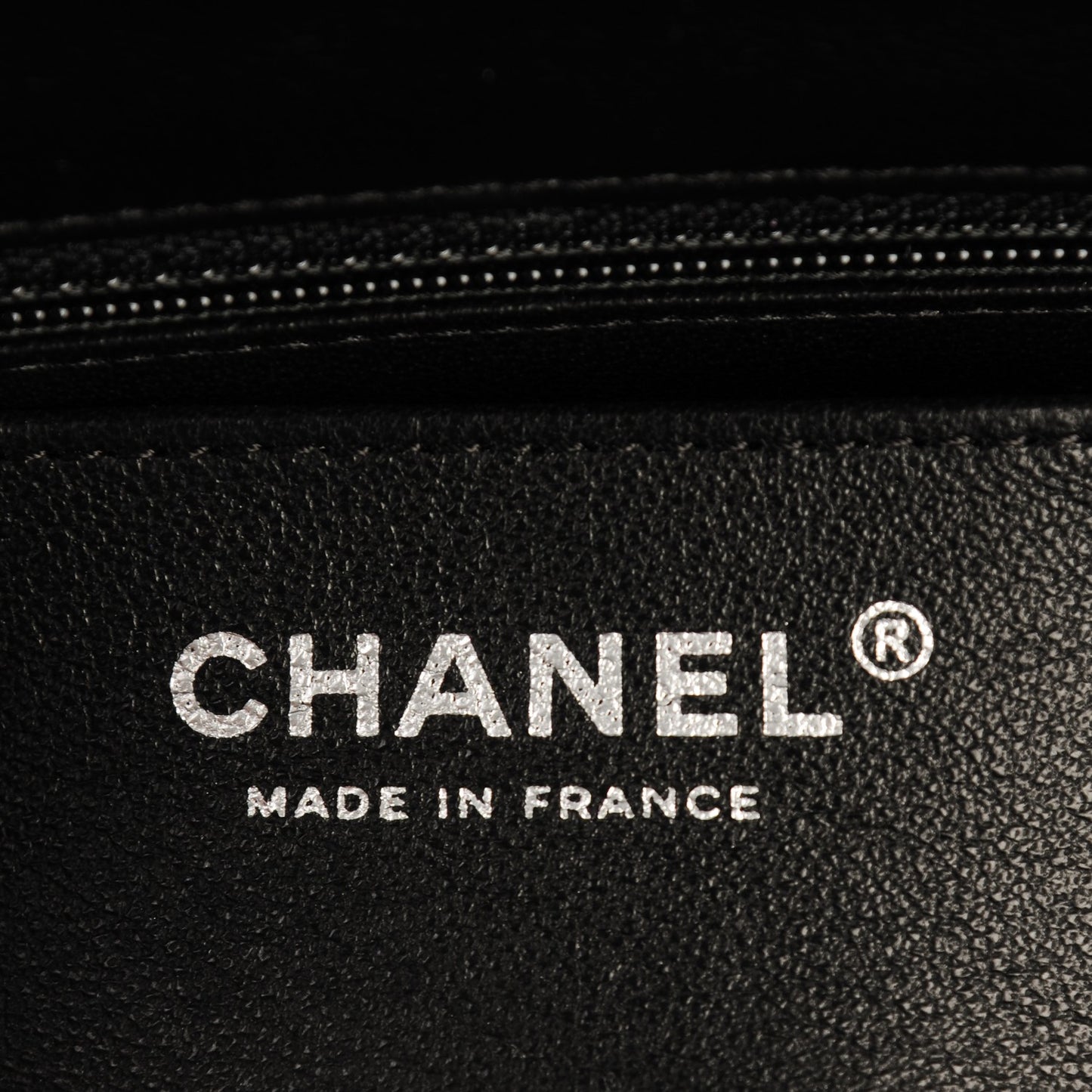 Lambskin Quilted Mini Rectangular Flap Black