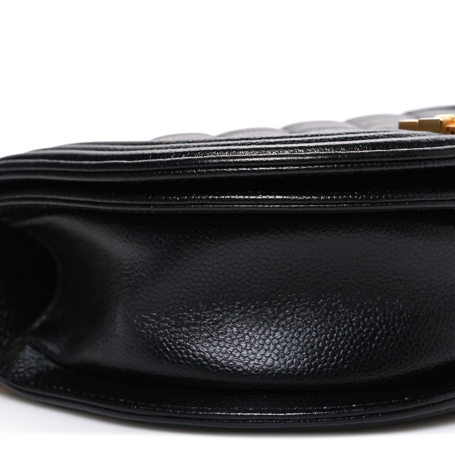 Chanel Caviar Quilted Small Boy Messenger Bag Black 9 of 10