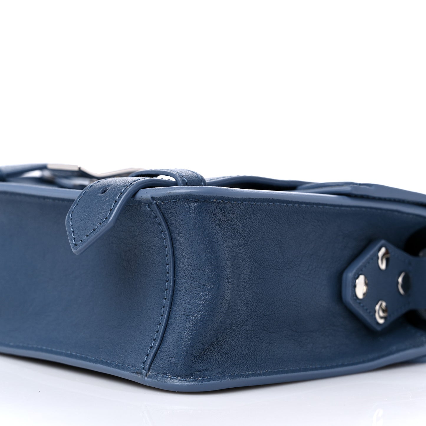 Lambskin PS1 Mini Crossbody Bag Peacock