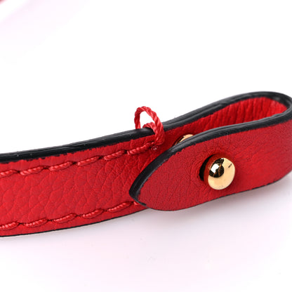 Versace Grained Calfskin Medium La Medusa Bag Red 17 of 17