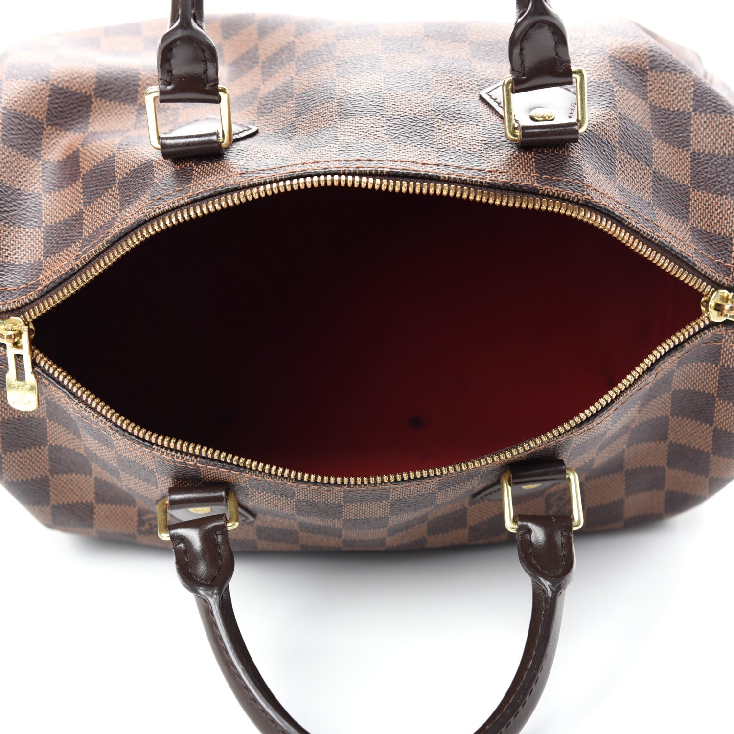 Louis Vuitton Damier Ebene Speedy Bandouliere 30 5 of 16