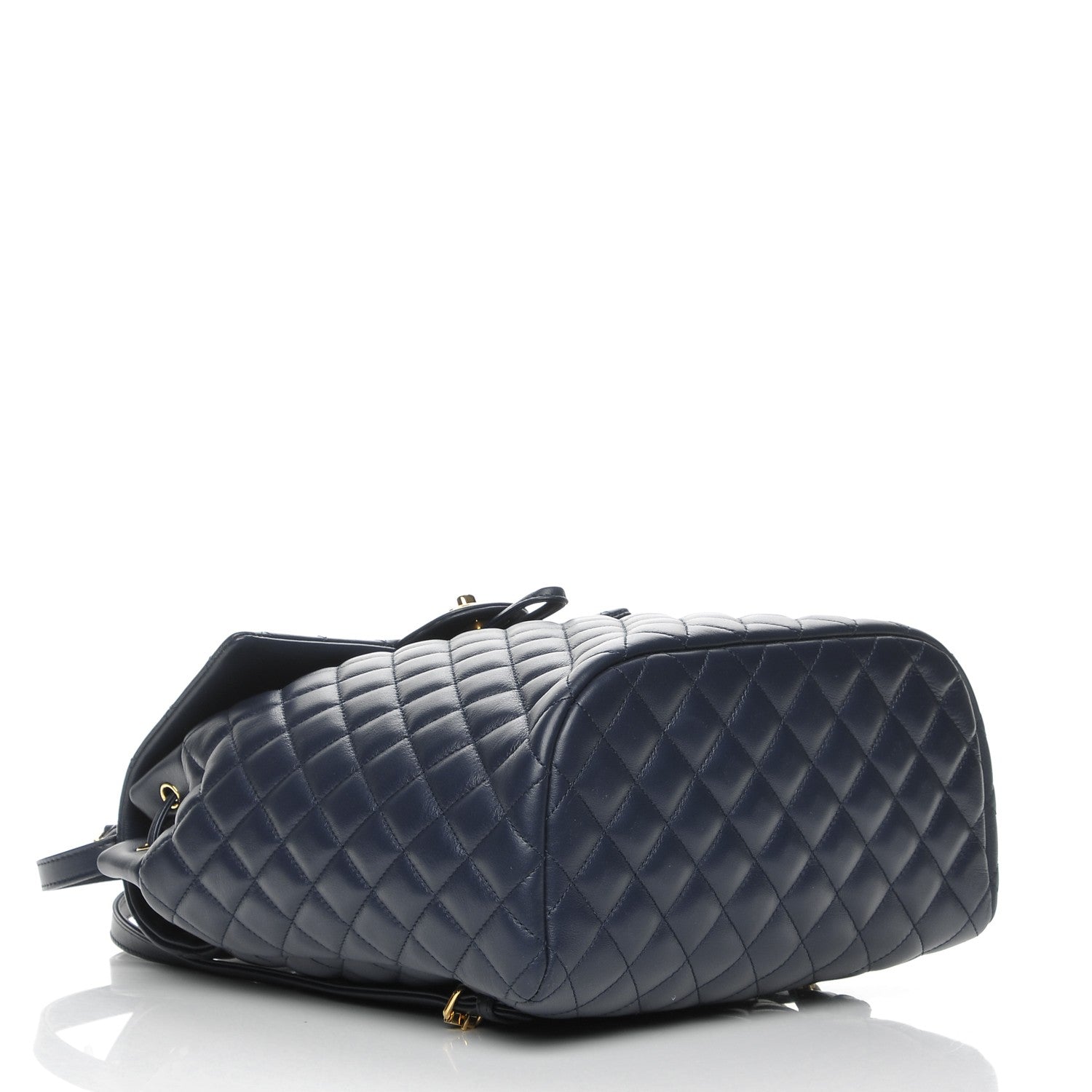 Chanel Calfskin Quilted Large Urban Spirit Backpack Navy 4 of 9