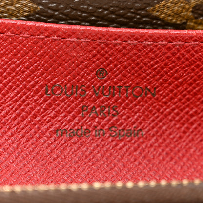 Louis Vuitton Monogram Emilie Wallet Rouge 7 of 12