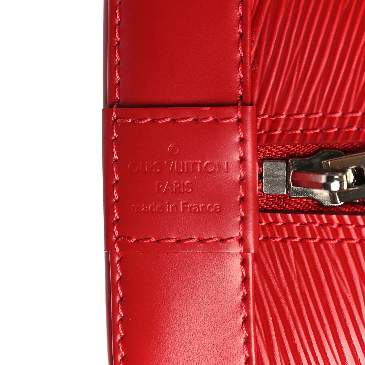 Louis Vuitton Epi Alma PM Carmine 6 of 8