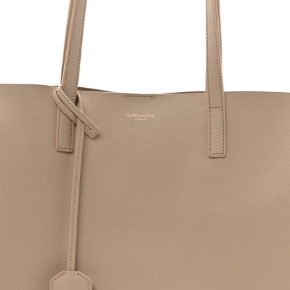 Saint Laurent Calfskin Large Shopping Tote Dark Beige 8 of 15