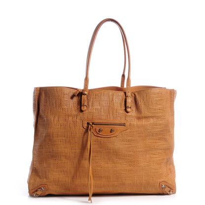 Balenciaga Natte Papier A4 Tote Paille 1 of 12