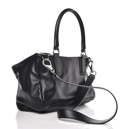 Givenchy Calfskin Logo Embossed Medium Pandora Black 4 of 8